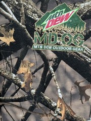 Mountain Dew Men’s T-shirttrue Timber Branches AOP Mt. Dew Outdoors 2XL #6685