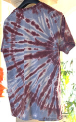 Tie Dye Distressed Cotton Retro T Shirt by Alternative Brand, XL, Great Cond