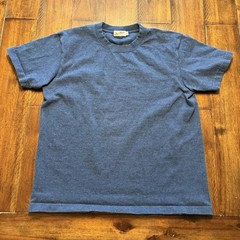 Non Stock Knitting Wear Shirt Mens Medium Blue TShirt Cotton