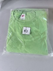 BRAND NEW – 4 PACK Hanes Men’s 100% Cotton Lay Flat Collar Blank T-Shirt 5280