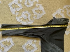 Henry Duarte Olive Ombre Paisley Shirt Pearl Butts Bell Sleeves Y2K 2000sUSA M