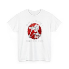 Skeleton Oh Look Nobody Gives Tee