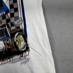 Knoxville Raceway Subway Graphic Shirt Mens Medium White Sprint Car Racing Tee