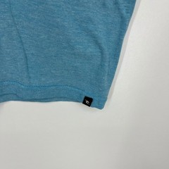 Rip Curl Mens Graphic T-Shirt Blue Heather Standard Fit Large Short Sleeve