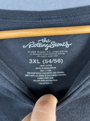 The Rolling Stones T-Shirt Men’s 3XL Short Sleeve Tongue Graphic 2022