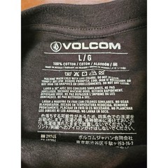 Volcom Iconic Stone Tee Men Large Black NEW Long Sleeve Graphic A3632100