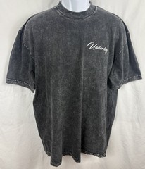 Under Dog Jason Kelce Black Acid Wash T-Shirt Men’s Size XL Excellent