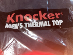 Knocker Thermal Shirts MenCrew Top, Mid Weight , undershirt💯%Cotton,M-2X