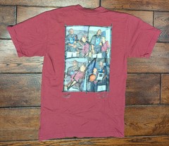 Rally Store Museum NYC Men’s Sports Loves Tech T-Shirt Shaq & Bill Gates Size S