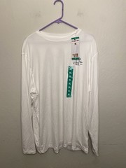 Hang Ten Men’s Long Sleeve Sun Tee, UPF 50+, Quick-dry fabric, Lightweight Sz XL