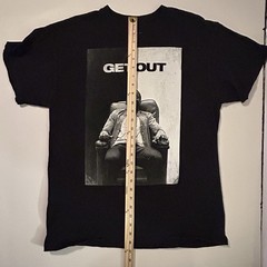 Get Out 2017 Jordan Peele Horror Movie Mens T-Shirt Large