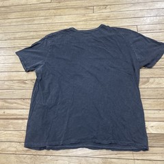 KISS Lucky Brand T Shirt Men XXL Gray Blue Music Rock Band Graphic Tee 2XL 50-52
