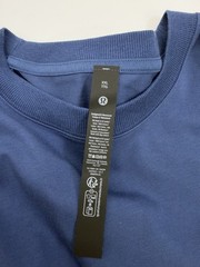 NWT Size XXL Lululemon Heavyweight Cotton Jersey T-Shirt BLTW Blue Twill