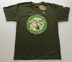Krisna Bali The Jungle Surf Kuta-Bali T-Shirt, Green , Size Small, New w/ tags