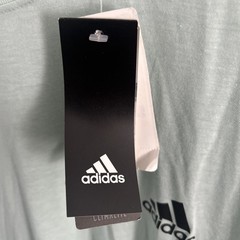 ADIDAS ULTIMATE 2.0 T SHIRT 2XL MENS LIGHT GREEN WORKOUT BREATHABLE BLEND NEW