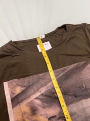 Helmut Lang x Travis Scott Collab Tee Size Medium ( See Pics )