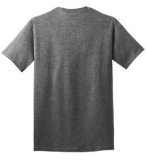 Lot of (20) Port & Company PC54 Core Cotton 5.4oz T-Shirt Graphite Heather XL