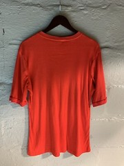 vintage 50s 60s t shirt id rather be sailing boat ocean red old Large