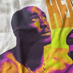 2Pac T-Shirt Mens Size Medium White Keep Ya Head Up Graphic Rap Hip Hop 2023