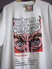 Roy Lichtenstein x Uniqlo Graphic Art Men’s Oversized Image Duplicator T shirt L