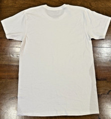 Athletic Works Men’s 100% Cotton White T Shirt Loose Fit -Choose Size -NWT