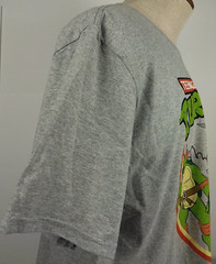 Teenage Mutant Ninja Turtles SS Gray Cotton Graphic Print T Shirt Size XL – New