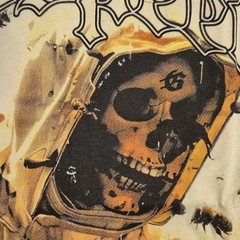 Godspeed Save The Bees | Cream | Skeleton Beekeeper Graphic T-Shirt NWT | Large