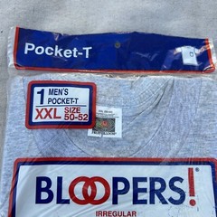 Fruit of The Loom T-Shirts Men’s XXL Vintage Bloopers Irregular Gray *2 Packs*