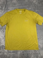 Alaskan Hardgear Men’s XL Standard Fit Yellow Polyester Knit Crew Neck T-Shirt