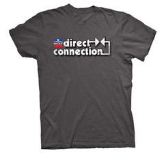 CHECKERED FLAG SPORTS MOPAR DIRECT CONNECTION MEN’S CHARCOAL TEE SHIRT 99430
