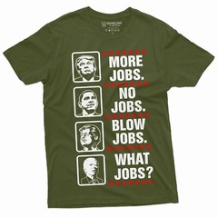 Mens Funny Anti Biden Shirt What Jobs Trump Conservative 2024 Republican Tee