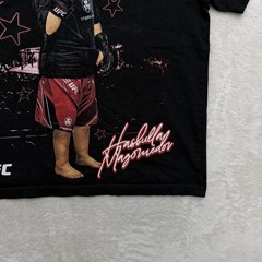 UFC Hasbulla Magomedov Shirt Mens Small Black MMA Graphic Tee Vs Everybody