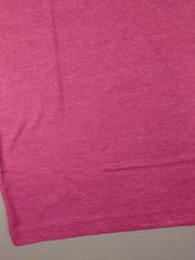 NWT MV Sport Green Recycleed Short Sleeve T Shirt Red Large Organic Cotton Blend