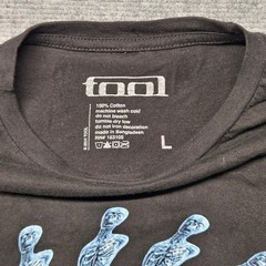 TOOL Band T Shirt Large Black 2024 Los Angeles California Sleeve Print Lateralus