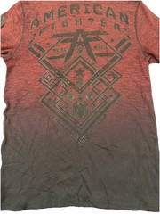 AMERICAN FIGHTER Men’s L/S T-Shirt Men’s XL Designed for Buckle Athletic Biker