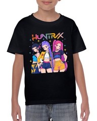 Novelty CHRISTMAS 25! Huntrix girls Mira, Zoey and Rumi t-shirt