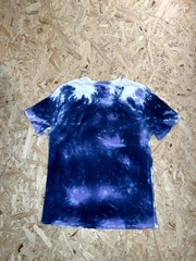 Denim & Flower Ricky Singh Tie Dye T-Shirt Mens Large Purple Blue Take A Hike