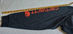Carhartt Mens L Dearborn LS Shirt K231 Carbon Heather Gray NWOT *Read*