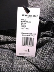 Kenneth Cole Active Men’s Short-Sleeve Crewneck Compression Shirt, Size L, New