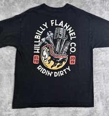 Hillbilly Flannel Co Independent Truck Co BTG Summit Black Graphic Tee XL Black