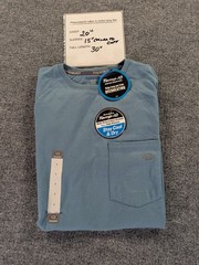 NEW! Dickies Temp iQ Performance Cooling Pocket T Shirt Men’s Size Small Blue