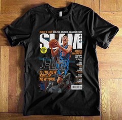 Jeremy Lin T-Shirt Slam Magazine Cover Linsanity Vintage 90s Bootleg Graphic