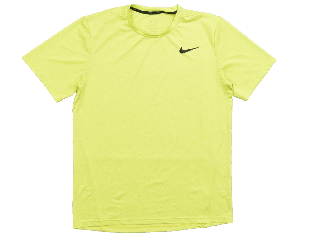 Nike Dri-FIT Men’s Size L Neon Volt Green Short Sleeve Training T-Shirt Active