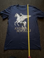 Andrea Bocelli Pegasus 30th Anniversary T-Shirt Size Small