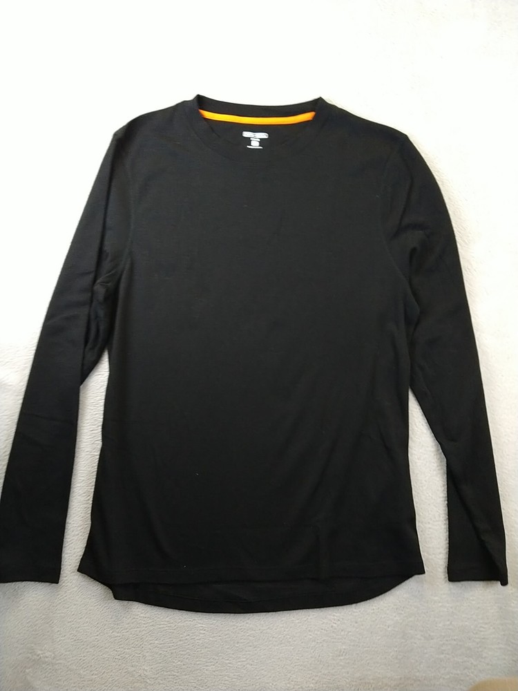 Omni Wool Shirt Men’s XL Thermal Base Layer Long Sleeve Hiking Camping Outdoor