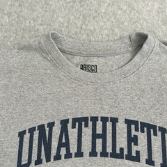 Brisco Brands T-Shirt Men’s Small Gray Unathletic Department Graphic Tee Crew