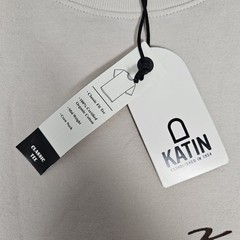 Katin Shirt Mens XL Brown T-Shirt Stairway Tee Gorpcore Organic Cotton