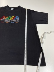 Vintage Italy Tourist T Shirt Sz XL Souvenir Rome Pisa Embroidered 90s