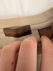 Sette Ponti T-Shirt Mens XL Brown Quiet Luxury Minimalist Earth Tone Normcore
