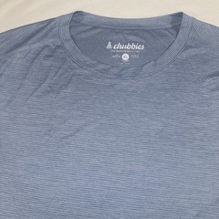 Chubbies T-shirt Mens Size Extra Large Blue Short Sleeve Lightweight Stretch